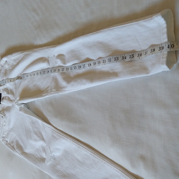 Black orchid white jeans mid rise skinny size 27 - Picture 9 of 17